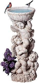 design toscano three cherubs with urn statue statue angel garden statues garden statues