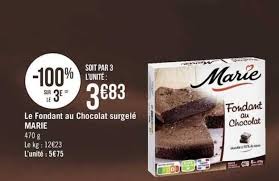 Offre Penne Ou Saumon Surgelees Marie 100 Sur Le 3e Chez Geant Casino