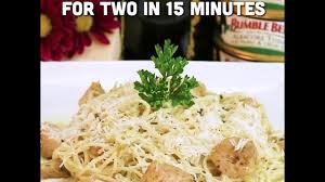 Make An Elegant Dinner For Two In 15 Minutes Or Less With Bumble Bee Prime Fillet Albacore Tuna With Pesto Olive Oi Pasta Recipes Recipes Seasoning Recipes