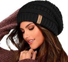 Also set sale alerts and shop exclusive offers only on shopstyle. Furtalk Knit Beanie Hats For Women Men Fleece Lined Ski Skull Cap Slouchy Winter Hat At Amazon Women S Clothing Store