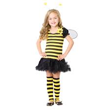 Girls Bee Halloween Costume Size M L Black Halloween Costumes For Girls Halloween Costumes For Kids Girl Costumes