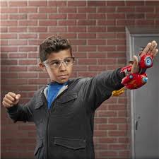 Each skillfully crocheted hand warmer comes accented with blue yarn blasters in each palm and features thumb holes to allow for maximum practicality. Hasbro Nerf Power Moves Marvel Avengers Iron Man Repulsor Blaster Brandora