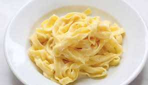 Cook the chicken for 8 minutes per side, or until golden brown and cooked through. Fettuccine Alfredo Wikipedia