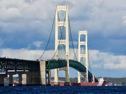 Sunrise at mackinac bridge in michigan. Too Scared To Drive Over Michigan S Mackinac Bridge Someone Will Do It For You Mlive Com