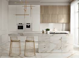 Modern kitchen in luxury mansion. Inspiring And Modern Kitchen Design Ideas For Your Home