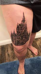 Thanks again for trusting us with your piercings 🤩. Disney Castle Done By Jon Next Generation Tattoo In Springfield Mo Tattoos