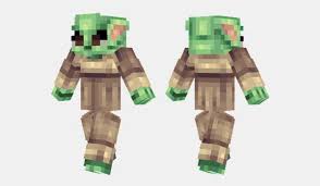 Cómo instalar skin para minecraft: Grogu Skin Para Minecraft Minecrafteo