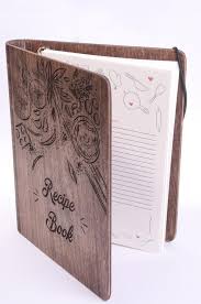 Cookbook Wife Personalized Recipe Binder Custom Recipe Journal Etsy Journal Gift Keepsake Books Wood Book