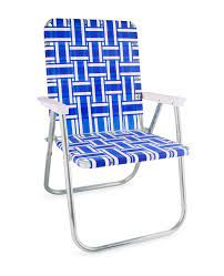 Set The Stage For Summer Barbecues With This Timeless Blue And White Striped Aluminum Chair And Star Lawn Chairs Outdoor Folding Chairs Cheap Adirondack Chairs