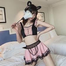 日本全国 送料無料 メイド服 猫耳 コスプレ ランジェリー ベビードール セット 安い タイツ マンネリ 解消 グッズ ラブグッズ エロ 可愛い  コスチューム ピンク ecufilmfestival.com