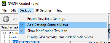 By default, the nvidia control panel notification tray icon will show on the taskbar. Fixed Nvidia Control Panel Missing On Windows 10 Softwarekeep