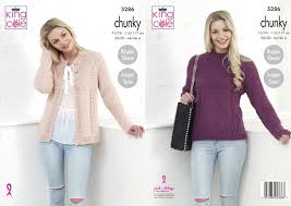 **unfortunately i do not offer personal assistance with patterns, as i do not crochet, knit or. King Cole 5286 Knitting Pattern Womens Raglan Sweater And Cardigan In King Cole Magnum Chunky Athenbys