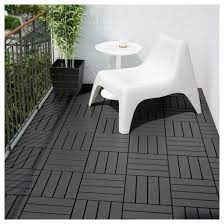 Floor decking makes it easy to refresh your terrace or balcony. Runnen Decking Outdoor Dark Gray Ikea Outdoor Flooring Patio Flooring Balcony Flooring
