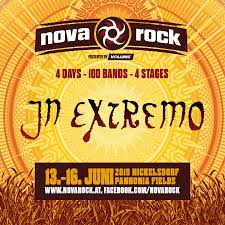 Weckruf… 02 jun 2021 wed 10:00 am. In Extremo Auf Dem Nova Rock Festival 2019 Headline