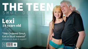 Smut Delivery turns into a real old and young hardcore sex party! Lexi, Mike  Ock