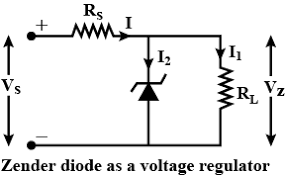To construct a zener diode voltage regulator and measure its line and load regulation. Draw The Circuit Diagram Of A Voltage Regulator Using Zener Diode