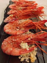 Gamba Roja A La Plancha Rica Rica Recetas Con Marisco Comida Recetas De Cocina