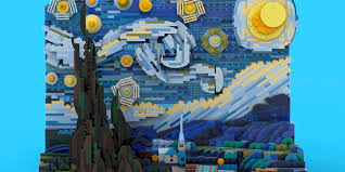 Honestly, it sometimes feels as if the painting's fame has exceeded that of its creator. Van Gogh S The Starry Night Is Now A Beautiful Lego Kit Bell Of Lost Souls