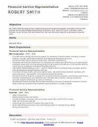 They are employed by banks, trust companies, credit unions and similar financial institutions. Financial Service Representative Resume Samples Qwikresume