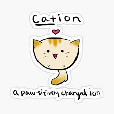 If you know of any puns about chemistry that we're missing, please let us know in the comments at the end of this page! Chemistry Cat Stickers Redbubble