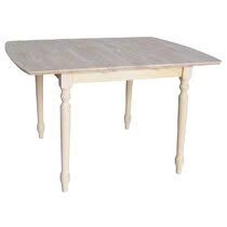 4.9 out of 5 stars. Unfinished Wood Kitchen Dining Tables You Ll Love In 2021 Wayfair