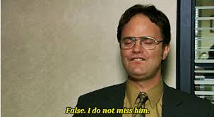 Michael scott knocks toby's pictures down gif. These Are The Best The Office Memes Time