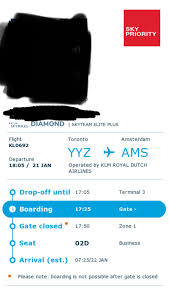 Review Of Klm Flight From Toronto To Amsterdam In Business