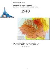 Ungurean marinela vastag roxana riiu axenia. Referat Studiu De Caz Pierderile Teritoriale 1940 Istoria Romanilor 23277