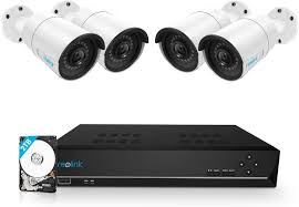 Toguard wireless 12 lcd monitor 8ch nvr 1080p hd ip cctv camera security system. Amazon Com Reolink 8ch 5mp Poe Home Security Camera System 4pcs Wired 5mp Outdoor Poe Ip Cameras 8mp 4k 8 Channel Nvr With 2tb Hdd For 24 7 Recording Rlk8 410b4 5mp Camera Photo