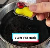 How to Clean Burnt Pans Easily with Dishwasher Tablets