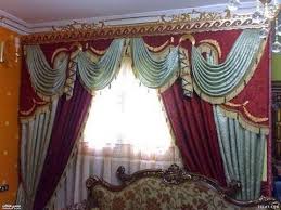 طريقة تفصيل الستائر البرقع ج10 الفستونه المايله Living Room Decor Curtains Home Decor