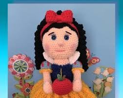 Snow White Crochet Pattern, Princess (english PDF Pattern Only, Not the  Finished Doll)
