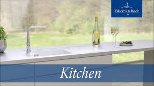 Its fireclay apron is a timeless classic that can get mounted as an apron front or an undermount. Installation Flush Mounted Kitchen Sinks Villeroy Boch Youtube