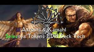 Magic the gathering and mtg arena deck lists. Akroma Kamahl Tokens Edh Deck Tech Youtube