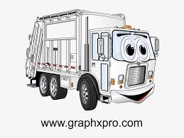 3,885 garbage truck clip art images on gograph. White Garbage Truck Cartoon Cartoon Garbage Truck Png Png Image Transparent Png Free Download On Seekpng