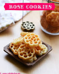 Achu Murukku Recipe Eggless Rose Cookies Raks Kitchen Recipe Rose Cookies Recipes Kids Cooking Recipes