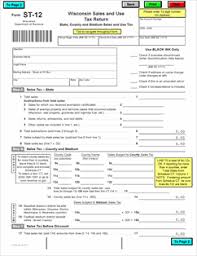 Form St 12 Sales And Use Tax Return 10 07 Schedule Ct