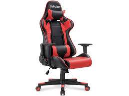 Vintage tufted cordovan leather queen anne style chesterfield library arm chair. Homall Gaming Chair Office Chair High Back Computer Chair Pu Leather Desk Chair Racing Executive Ergonomic Swivel Task Chair Seat Height Adjustable With Headrest And Lumbar Support Red Newegg Com