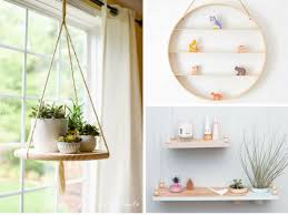 Hanging wooden shelves are a cool, rustic decor item for any home, office, or work space, and they're really easy to put together. 22 Diy Hanging Shelves To Maximize Storage In A Tiny Space She Tried What