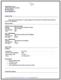 There is a simple hiring formula: Sample Engineering Cv Freshers