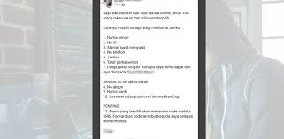 Cara semak status permohonan kads1m 2019. Kongsi Nombor Akaun Bank Pada Umum Berisiko Jadi Mangsa Scammer