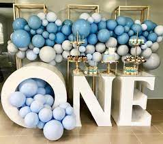 Image result for decoracion con globos paso a paso. Holidayparty24 7 On Instagram What Can You Say About This Balloon Deco 1st Birthday Parties 1st Boy Birthday Balloon Decorations Party
