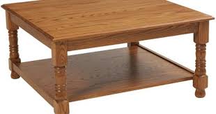 Traditional Square Coffee Table Table Amish Furniture Furniture