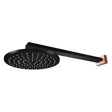 Find Mondella Wels 3 Star 9l Min Matte Black And Rose Gold Signature Shower Arm And Head At Bunnings W Gold Shower Black And Copper Kitchen Gold Bathroom Decor