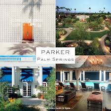 At parker med spa, you can find just that. Parker Palm Springs Resort Yacht Club Spa