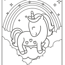 Liefde regenboog hartje kleurplaat uitprinten of downloaden. 75 Gratis Eenhoorn Unicorn Kleurplaten Om Te Printen Voor Volwassenen
