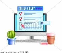 Near the top of the screen, click create, and then click excel survey. Online Survey Web Vector Photo Free Trial Bigstock
