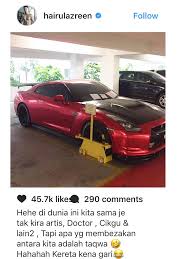 Jadi tidak hairan kebanyakan artis kini boleh memiliki kereta mewah berharga ratusan ribu ringgit. Antara Selebriti Terkenal Malaysia Yang Sakan Bergaya Dengan Kereta Mewah Berita Steady