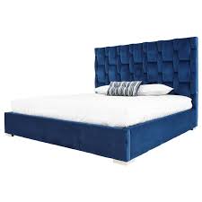 Maybe you would like to learn more about one of these? Livia Blue King Platform Bed El Dorado Furniture