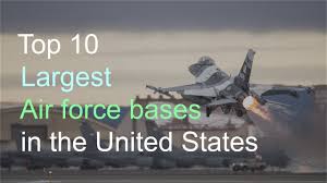 Select military bases by name or location. Top 5 Largest Air Force Bases In The United States Youtube